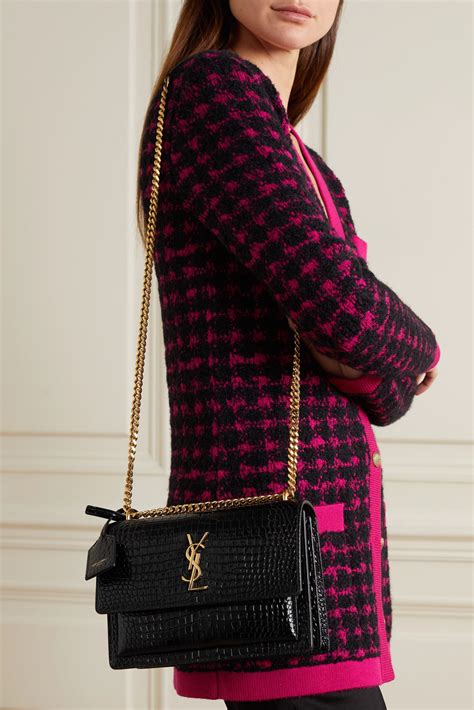 ysl small sunset shoulder bag